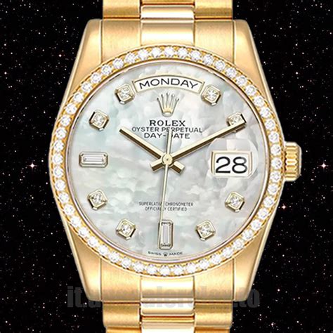 rolex madreperla oro|rolex day date oro.